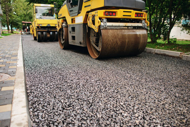 Residential Paver Driveway in Circle D Kc Estates, TX